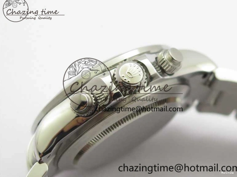 MiroTime 0423 Thermal Daytona 116506 Middle East Edition Bp Maker Best Edition Ice Blue Blue Arabic Dial Diam Bezel On SS Bracelet A 2895